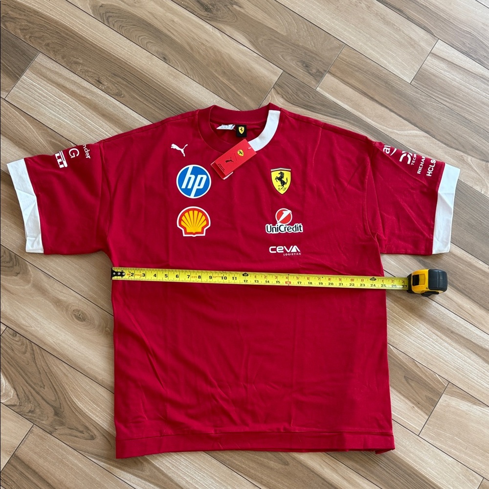 NWT Puma for Scuderia Ferrari HP 2025 Driver’s Shirt